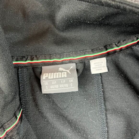 Puma Ferrari Track Jacket Full Zip Scuderia Black Mock Neck Men's S Racing - Picture 7 of 16